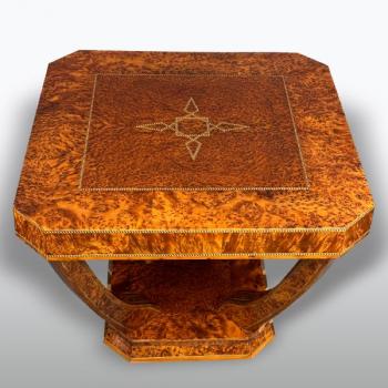 Coffee Table - ebony wood, maple wood - 1920