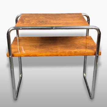 Coffee Table - chrome, steel - 1930